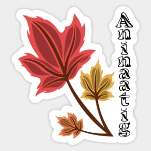 Maple Sugar leaves (Aninaatig) Sticker